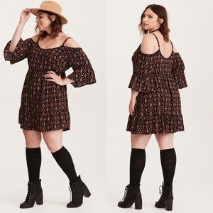 TORRID cold shoulder Dress NWT